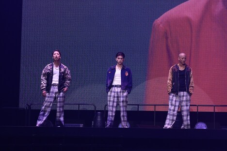 左から陣、長谷川慎、今村謙斗。