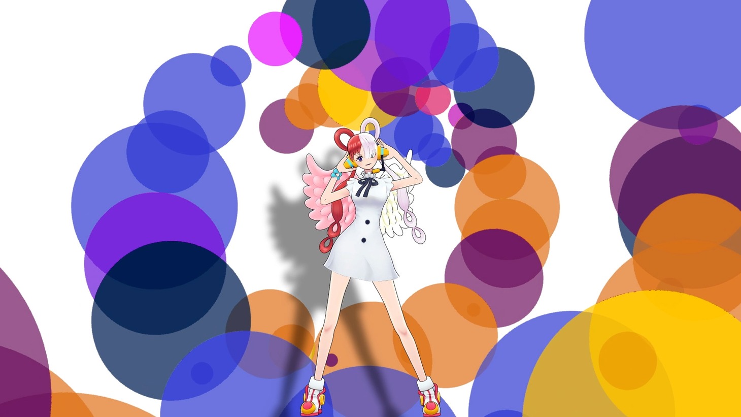「めざましライブ」の様子。(c)尾田栄一郎／2022「ワンピース」製作委員会　　