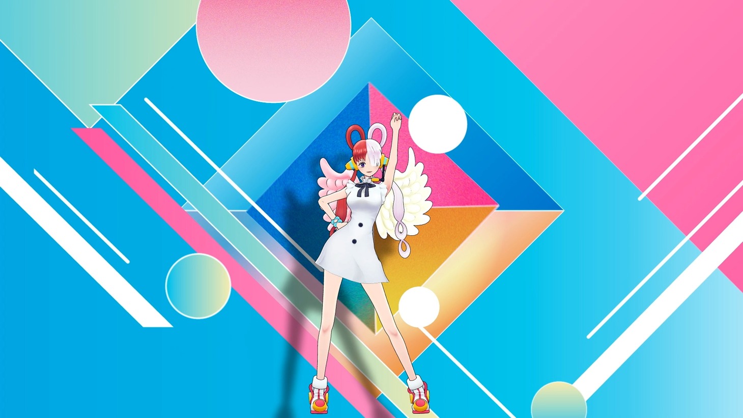 「めざましライブ」の様子。(c)尾田栄一郎／2022「ワンピース」製作委員会　　