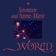 「_WORLD（Feat. Anne-Marie）」配信ジャケット(c)PLEDIS Entertainment　