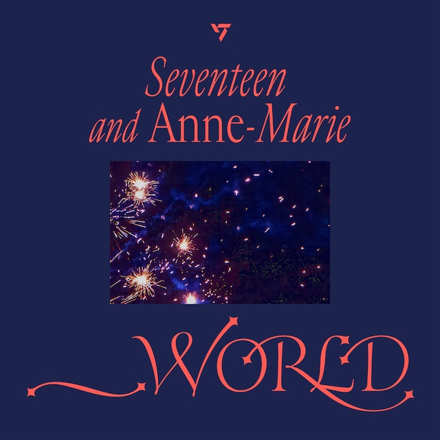 「_WORLD（Feat. Anne-Marie）」配信ジャケット(c)PLEDIS Entertainment　