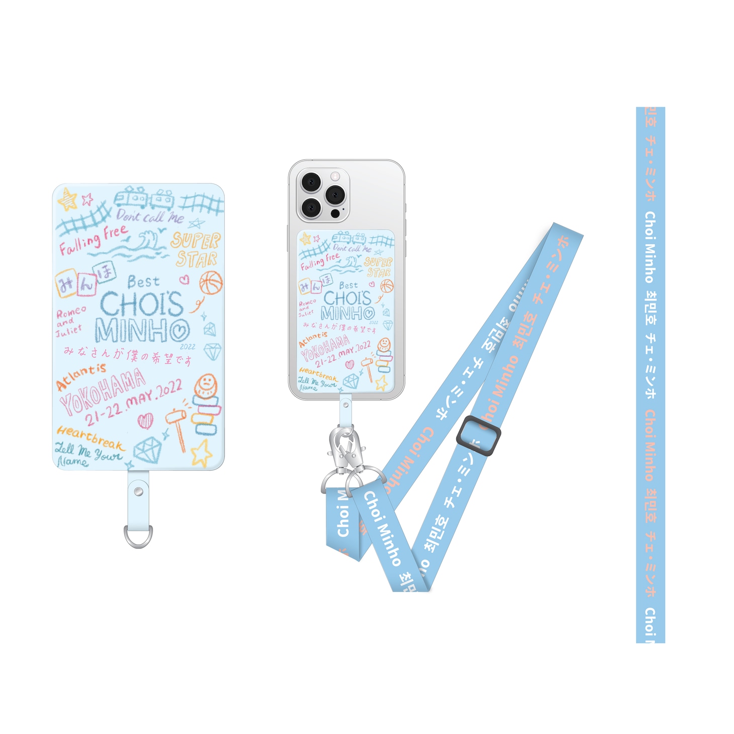 “BEST CHOI‘s MINHO” 2022 ORIGINAL PHONE TAB & STRAP