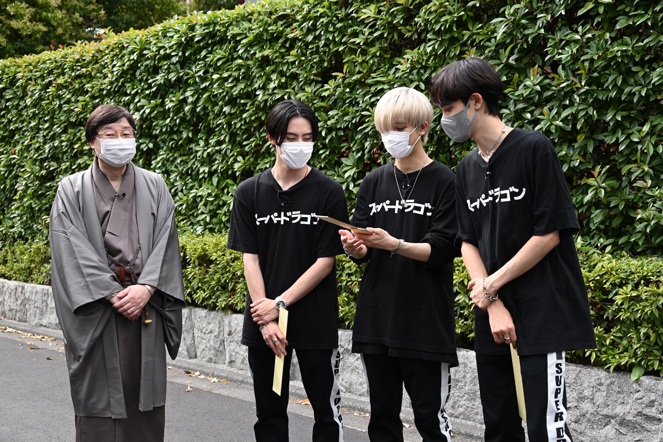 収録の様子。