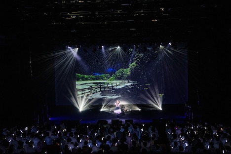 風見和香バースデーソロライブ「ののかまると犬の散歩～初めてのお散歩～」の様子。