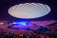 「すとろべりーめもりー Vol.Next!!!!」ベルーナドーム公演の様子。