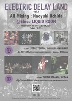 「ELECTRIC  DELAY LAND Vol.1」フライヤー
