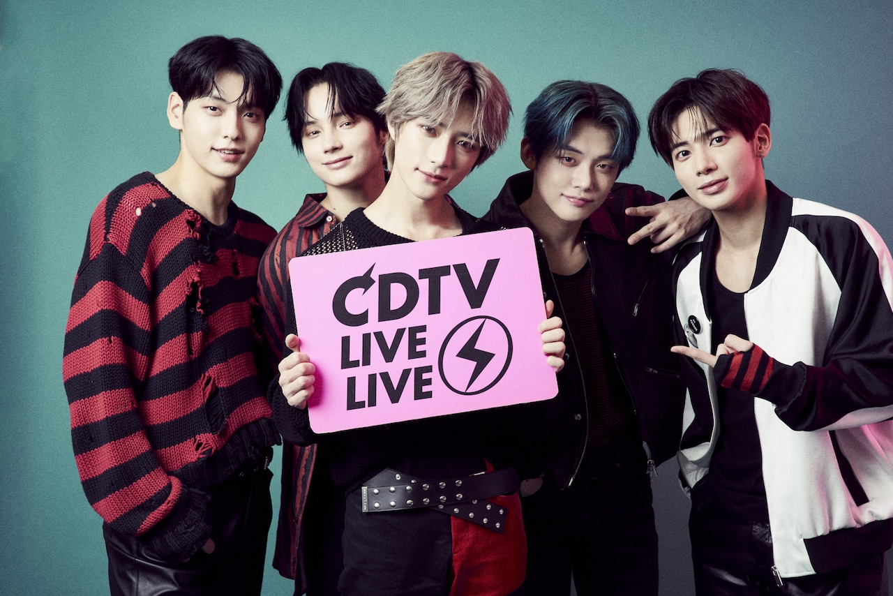 TOMORROW X TOGETHERが今晩「CDTV」スタジオに生出演、見どころや来日の思い出語る