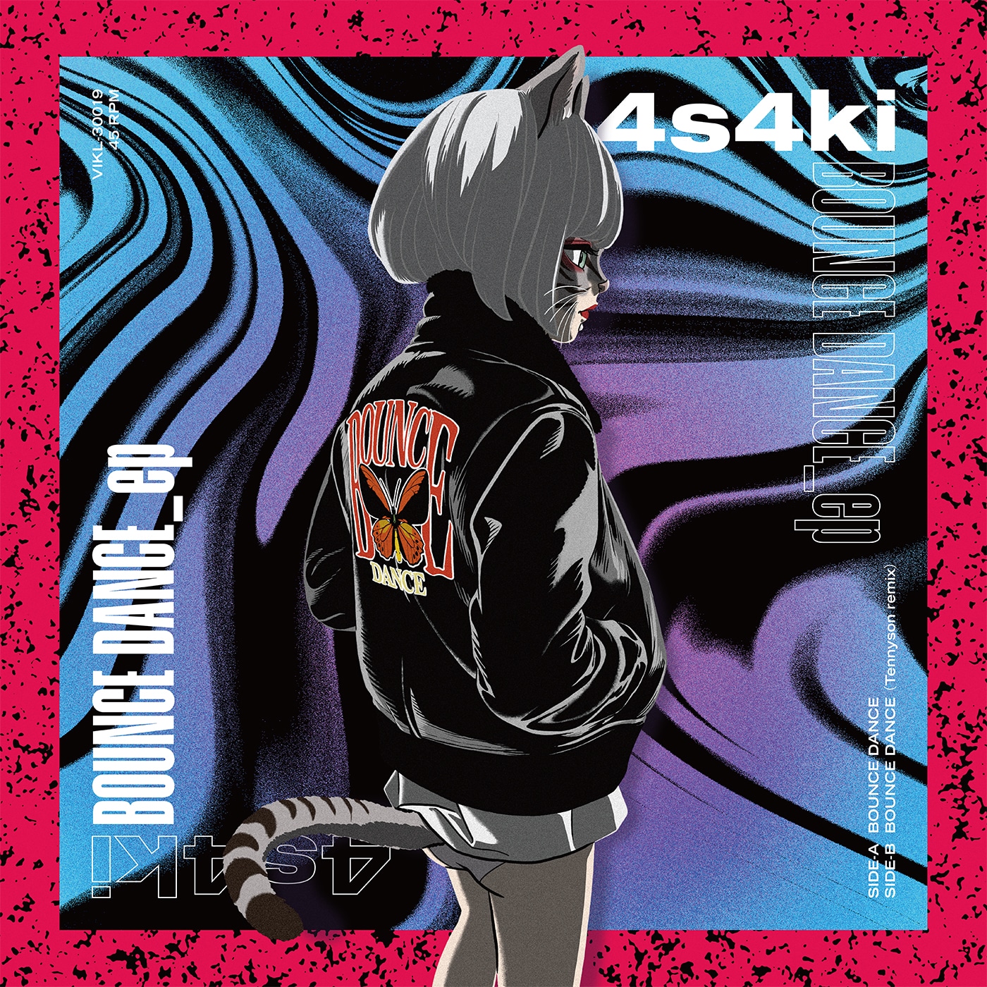4s4ki「BOUNCE DANCE_ep」ジャケット