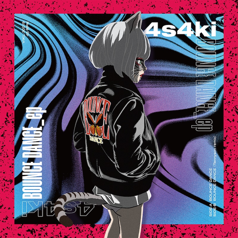 4s4ki「BOUNCE DANCE_ep」ジャケット