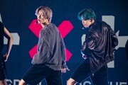 左からBEOMGYU、YEONJUN。（撮影：曽我美芽）