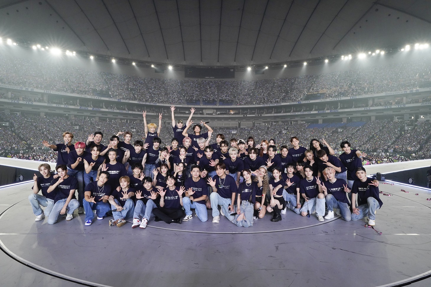 　「SMTOWN LIVE 2022 - SMCU EXPRESS @TOKYO」の様子。