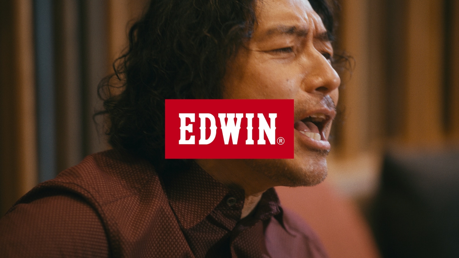 「EDWIN 503」Web CMトータス松本編より。