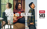 「EDWIN 503」告知ビジュアル