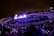 「乃木坂46 真夏の全国ツアー2022」明治神宮野球場公演の様子。