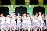 「乃木坂46 真夏の全国ツアー2022」明治神宮野球場公演の様子。