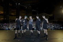 TOMORROW X TOGETHER「GOOD BOY GONE BAD」ショーケースイベントの様子。(P)&(C)BIGHIT MUSIC