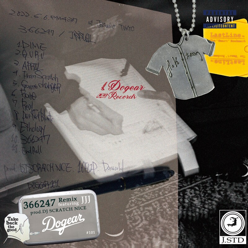 ISSUGI「366247 Remix ft JJJ」配信ジャケット