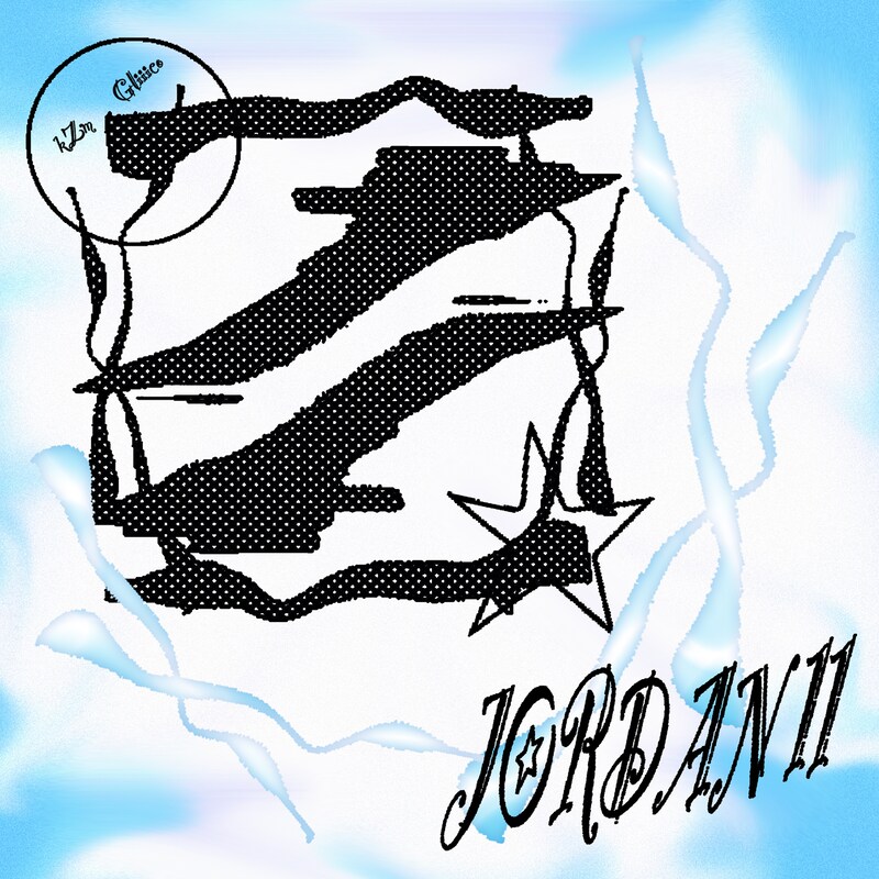 kZm & Gliiico「Jordan11」配信ジャケット