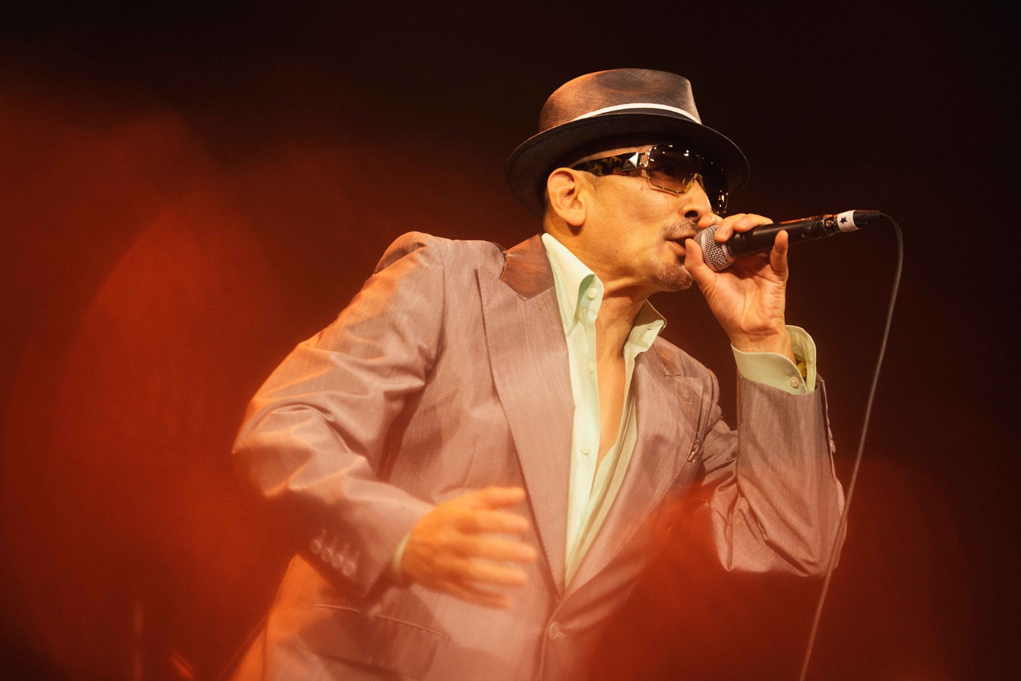 横山剣（Vo / クレイジーケンバンド）（撮影：廣田達也）