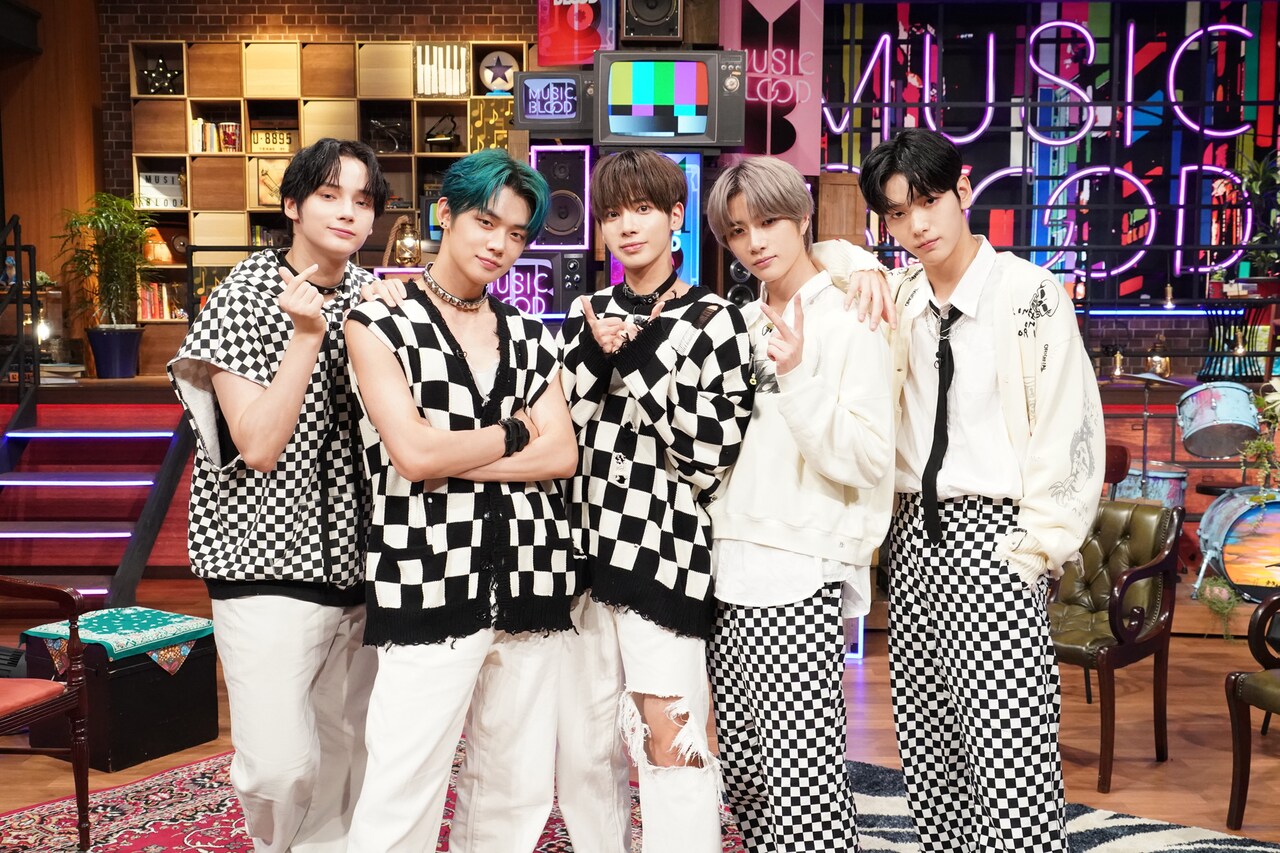 TOMORROW X TOGETHER、次週「MUSIC BLOOD」に登場