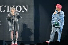 かてぃ（Haze）と兼近大樹（EXIT）。