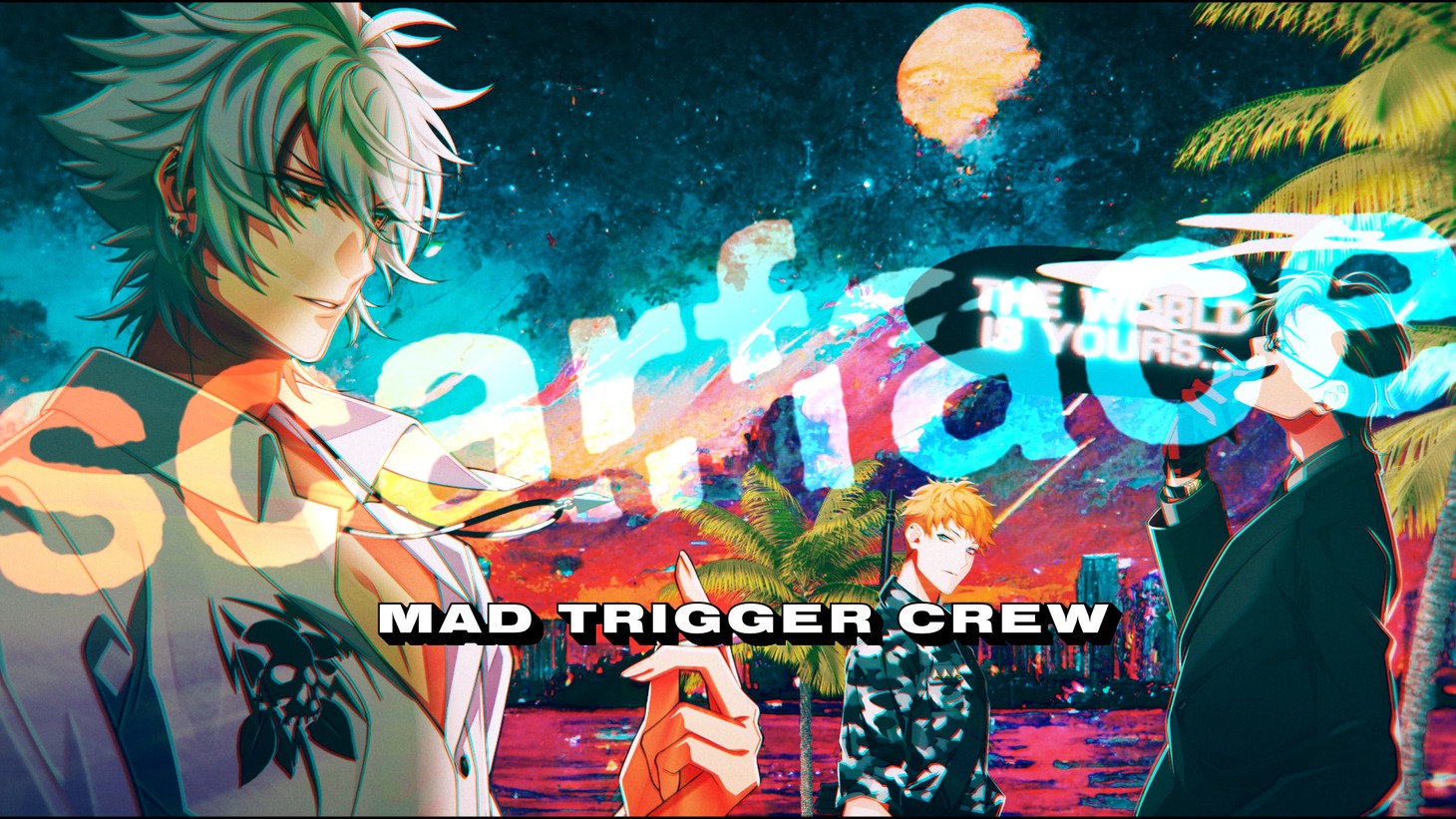 ヒプノシスマイク MAD TRIGGER CREW「Scarface」ミュージックビデオより。