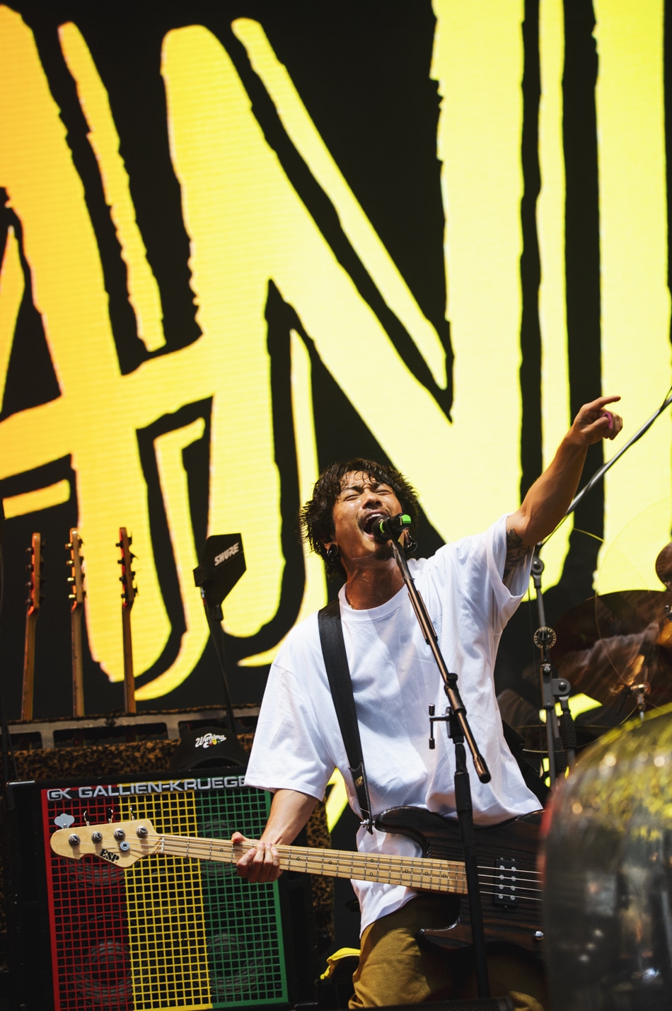 KENTA（Vo, B / WANIMA）（Photo by Takimoto”JON…” Yukihide）