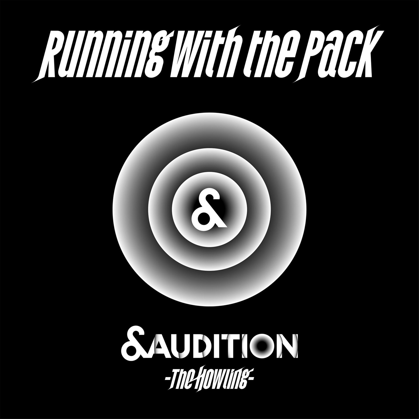 「Running with the pack」配信ジャケット (c)HYBE LABELS JAPAN