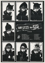 「GOD SAVE the ASP TOUR」キービジュアル