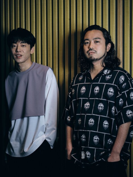 「HIPHOPとラジオ　Creepy Nutsのオールナイトニッポン読本」より。（撮影：竹之内祐幸）