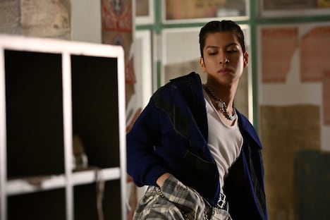 長谷川慎（THE RAMPAGE from EXILE TRIBE）が演じる鮫岡章治。(c)2022「HiGH&LOW THE WORST X」製作委員会 (c)髙橋ヒロシ（秋田書店）HI-AX