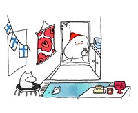 週末北欧部chika「北欧こじらせ日記」（世界文化社）より。