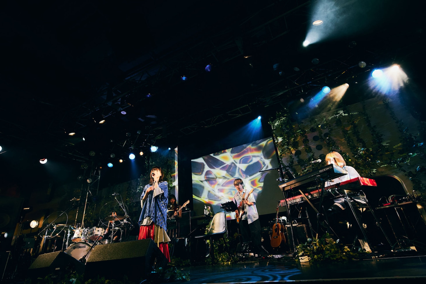 「八木海莉 First One-Man Live -20-」の様子。（撮影：山川哲矢）