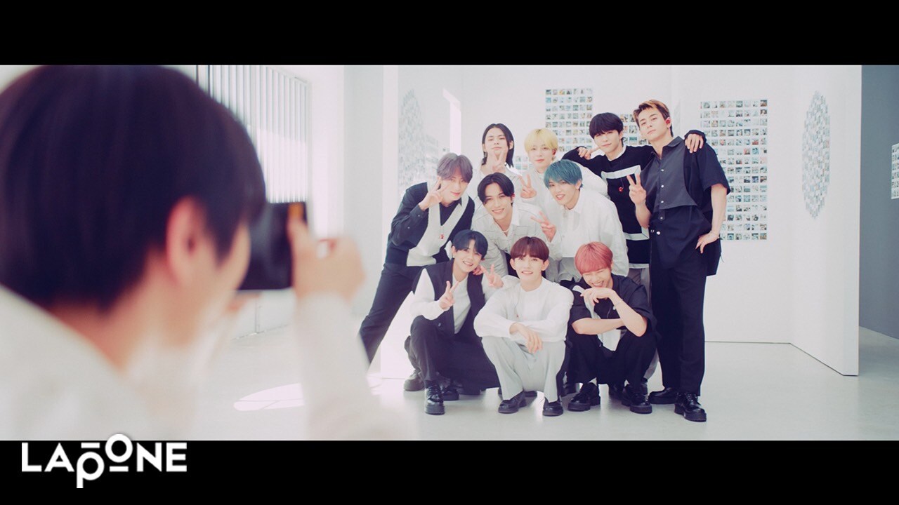 INI「‘Polaroid’ Special Performance Video」より。(c)LAPONE ENTERTAINMENT