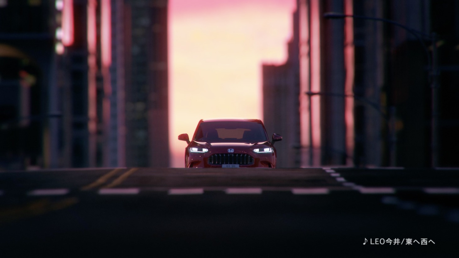 CM「NEW Honda SUV」編より。
