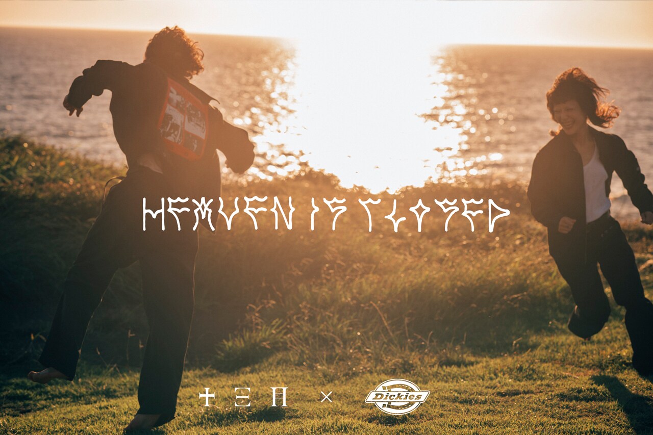 十三月×Dickiesコラボ告知ビジュアル