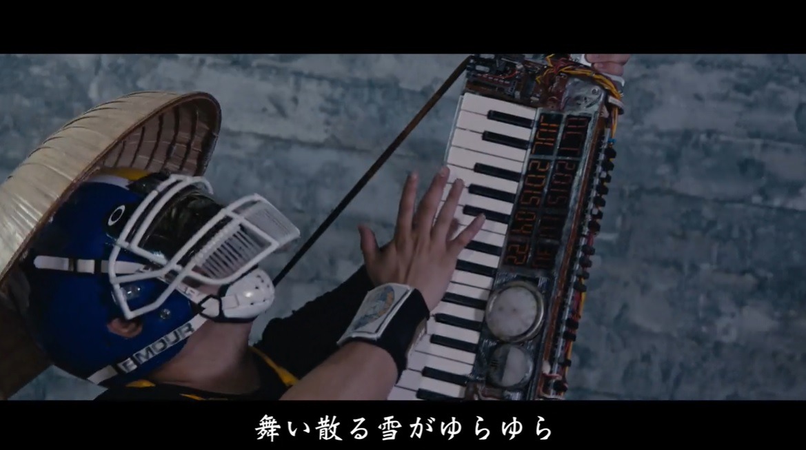 ザ・リーサルウェポンズ「サムライディスコ feat. 眉村ちあき」ミュージックビデオより。