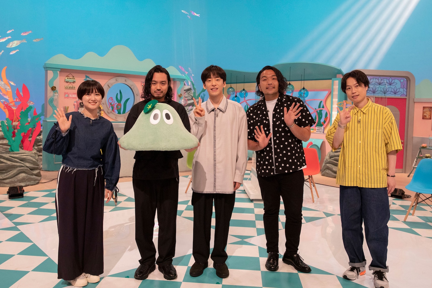 「沼にハマってきいてみた」スタジオの様子。（写真提供：NHK）
