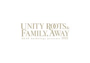 「GLAY Anthology presents -UNITY ROOTS & FAMILY,AWAY 2022-」ロゴ