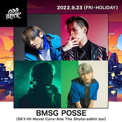 BMSG POSSE（SKY-HI・Novel Core・Aile The Shota・edhiii boi）
