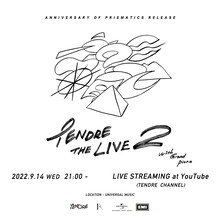 「TENDRE THE LIVE 2 with Grand Piano」告知ビジュアル