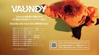「Vaundy one man live ARENA tour」告知ビジュアル