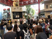 Cool-Xのライブの様子。