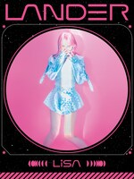 LiSA「LANDER」初回限定盤Aジャケット