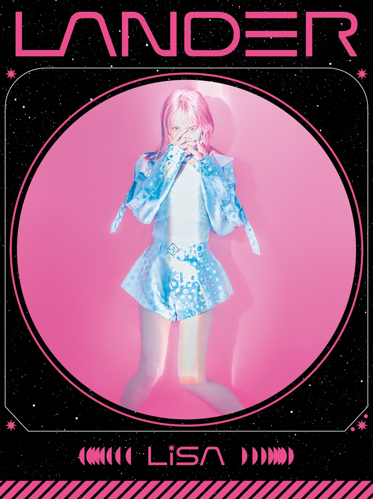 LiSA「LANDER」初回限定盤Aジャケット