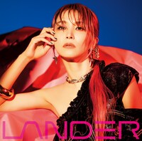 LiSA「LANDER」通常盤ジャケット