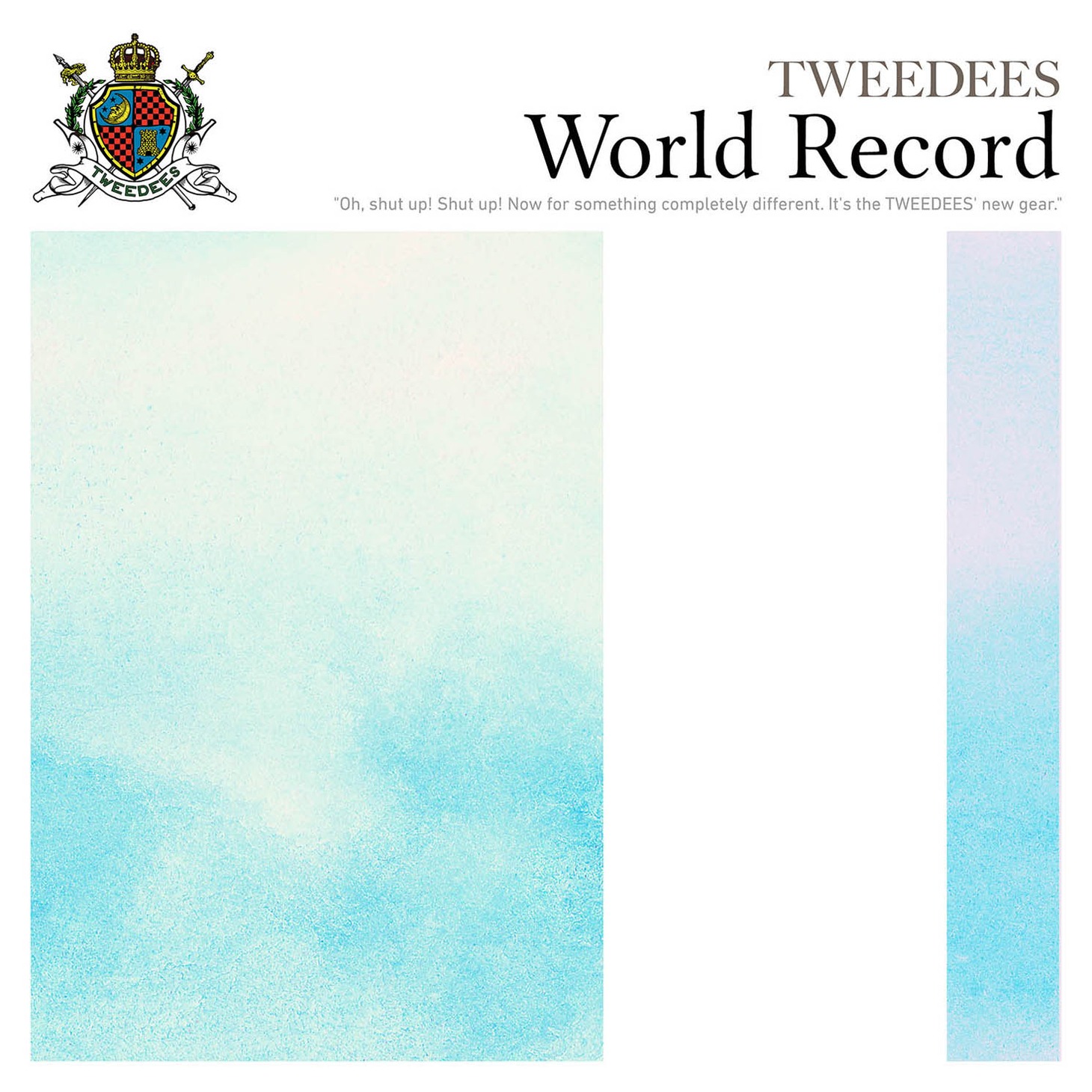 TWEEDEES「World Record」CD盤ジャケット