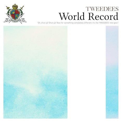 TWEEDEES「World Record」CD盤ジャケット