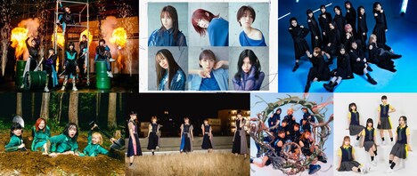 BiSH、ExWHYZ、GANG PARADE、BiS、豆柴の大群、ASP、WAgg(c)WACK
