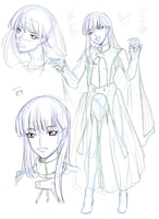 アイナ・ジ・エンドのキャラ画。(c)蟹江鉄史 / 光文社）